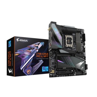 GIGABYTE Z790 AORUS PRO X WIFI7 Soket 1700 Intel Z790 DDR5 8266MHz (O.C.) ATX Anakart