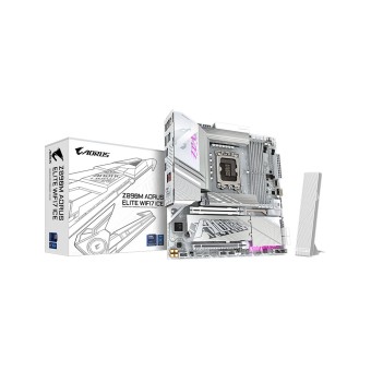 GIGABYTE Z890M AORUS ELITE WIFI7 ICE Intel Z890 Soket 1851 8800Mhz DDR5 USB4 Wi-Fi 7 mATX Anakart