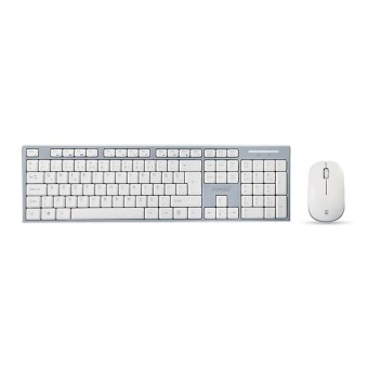 Everest KM-6063 Beyaz/Gri Kablosuz Q Multimedia Klavye + Mouse Set