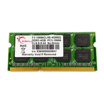 GSKILL 4GB Value DDR3L 1600Mhz CL11 1.35V Tek Modül Notebook Ram