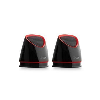 Mikado MD-158 2.0 Siyah/Kırmızı USB Speaker