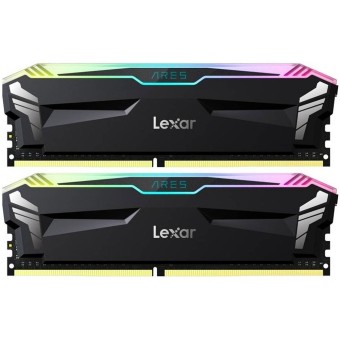 Lexar ARES 32GB (2x16) DDR4 3600MHz Siyah CL18 RGB PC Ram LD4BU016G-R3600GDLA