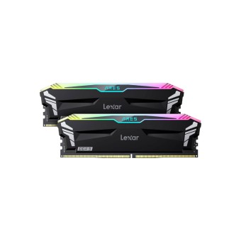 Lexar ARES RGB (2x16) 32GB DDR5 6000MHz Siyah CL30 AMD EXPO/XMP PC Ram-LD5BU016G-R6000GDLA