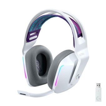 LOGİTECH G G733 LightSpeed Kablosuz RGB 7.1 Beyaz Surround Gaming Kulaklık 