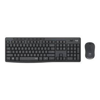 LOGITECH MK295 Siyah Kablosuz Klavye & Mouse Seti