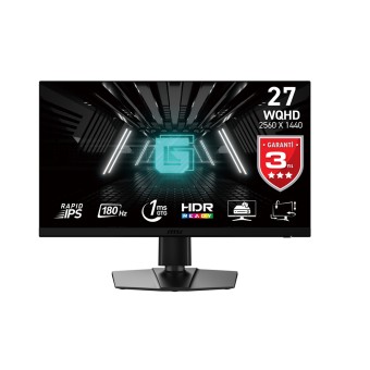 MSI 27 G272QPF E2 2560x1440 (WQHD) 16:9 FLAT RAPID IPS 180HZ 1MS ADAPTIVE-SYNC PIVOT GAMING MONITOR