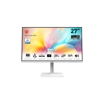 MSI 27 MODERN MD2712PW 100HZ 1MS FHD 16:9 FLAT IPS  ADAPTIVE-SYNC Pivot Beyaz Type-C Monitör