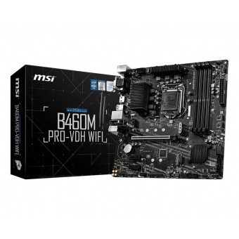 MSI B460M PRO-VDH WIFI Intel B460 Soket 1200 DDR4 2933MHz (O.C.) M.2 mATX Anakart