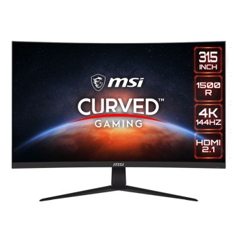 MSI G321CU 31.5" 144Hz 1Ms 3840X2160 (UHD) 4K HDR VA FreeSync Curved Gaming Monitör