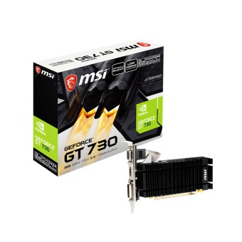 MSI GEFORCE GT 730 2GD3H 2GB DDR3 64bit DX12  NVIDIA Ekran Kartı 