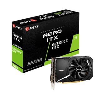 MSI GEFORCE GTX 1650 D6 AERO ITX  OC1 4GB GDDR6 128Bit NVIDIA Ekran Kartı