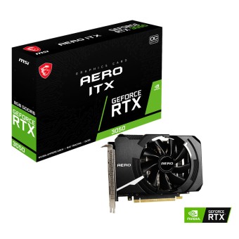 MSI GeForce RTX 3050 AERO ITX 8G OC 8GB GDDR6 128Bit NVIDIA Ekran Kartı