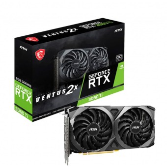 MSI GEFORCE RTX 3060 TI VENTUS 2X OCV1 8GB GDDR6 256bit DX12 NVIDIA Ekran Kartı