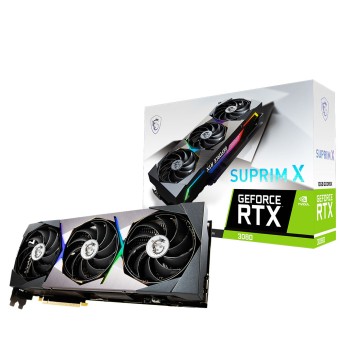 MSI GEFORCE RTX 3080 SUPRIM X 10GB GDDR6X 320bit NVIDIA Ekran Kartı