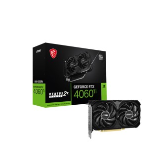 MSI GeForce RTX 4060 Ti 8G VENTUS 2X BLACK E1 OC 8GB GDDR6 128Bit NVIDIA DLSS3 Ekran Kartı