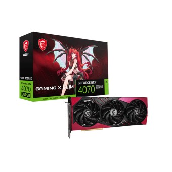 MSI GeForce RTX 4070 SUPER 12G GAMING X SLIM MLG GDDR6X 192Bit NVIDIA DLSS 3 Ekran Kartı