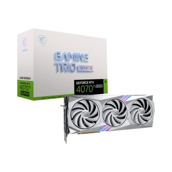 MSI GeForce RTX 4070 Ti SUPER 16G GAMING TRIO WHITE 16GB GDDR6X 256Bit NVIDIA DLSS 3 Ekran Kartı