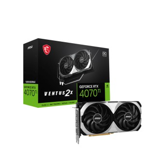 MSI GeForce RTX 4070 TI VENTUS 2X 12G OC RTX4070 12GB GDDR6X 192Bit DLSS 3 NVIDIA Ekran Kartı