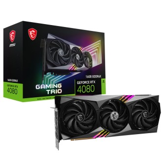 MSI GeForce RTX 4080 16GB GAMING TRIO GDDR6X 256Bit NVIDIA Ekran Kartı