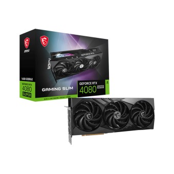 MSI GeForce RTX 4080 SUPER 16G GAMING SLIM 16GB GDDR6X 256Bit  DLSS 3 NVIDIA Ekran Kartı