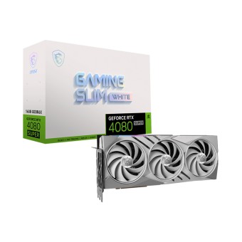 MSI GeForce RTX 4080 SUPER 16G GAMING SLIM WHITE 16GB GDDR6X 256Bit DLSS 3 NVIDIA Ekran Kartı