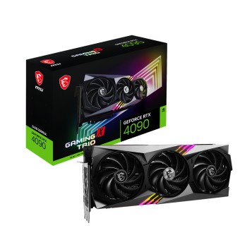 MSI GeForce RTX 4090 GAMING X TRIO 24G GDDR6X 384Bit DLSS 3 NVIDIA Ekran Kartı