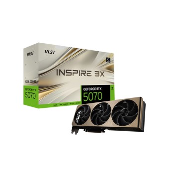 MSI GeForce RTX 5070 12G INSPIRE 3X GDDR7 12GB 192Bit DLSS 4 NVIDIA Ekran Kartı