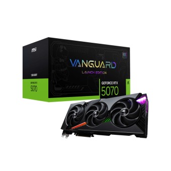 MSI GeForce RTX 5070 12G VANGUARD SOC LAUNCH EDITION GDDR7 12GB 192Bit DLSS 4 NVIDIA Ekran Kartı