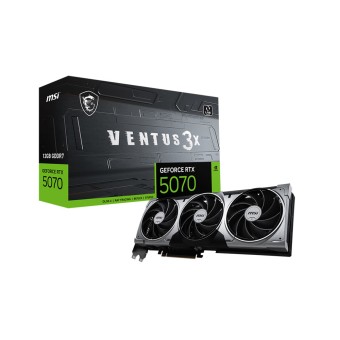 MSI GeForce RTX 5070 12G VENTUS 3X GDDR7 12GB 192Bit DLSS 4 NVIDIA Ekran Kartı