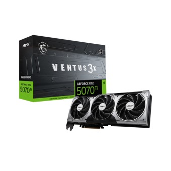 MSI GeForce RTX 5070 Ti 16G VENTUS 3X 16GB GDDR7 256 Bit DLSS 4 NVIDIA Ekran Kartı