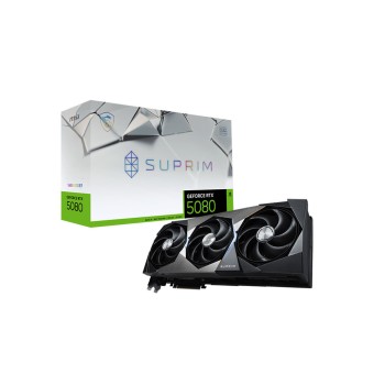 MSI GeForce RTX 5080 16G SUPRIM SOC GDDR7 256Bit DLSS 4 NVIDIA Ekran Kartı