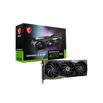 MSI GeForce RTX 4070 SUPER 12G GAMING X SLIM 12GB GDDR6X 192Bit NVIDIA DLSS 3 Ekran Kartı