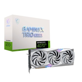 MSI GeForceRTX 4070 Ti GAMING X TRIO WHITE 12GB 192Bit DLSS 3 NVIDIA Ekran Kartı