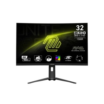 MSI MAG 321CUP 31.5" 160HZ 1MS 3840x2160 (UHD) Curve 1500R VA FREESYNC PREMIUM GAMING MONITOR