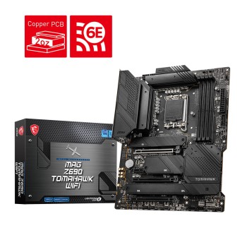 MSI MAG Z690 TOMAHAWK WIFI Intel Z690 Soket 1700 DDR5 6400MHz (O.C.) ATX Anakart