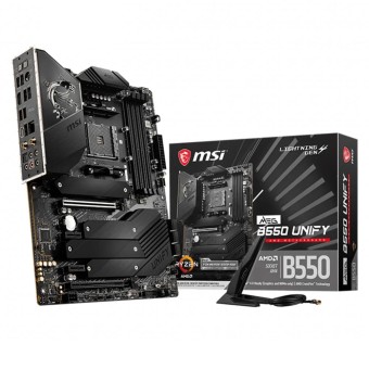 MSI MEG B550 UNIFY Amd B550 Soket AM4 DDR4 5600MHz (O.C) M.2 ATX Anakart