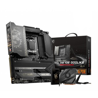 MSI MEG X670E GODLIKE AMD X670 Soket AM5 DDR5 M.2 E-ATX Anakart