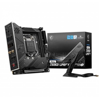 MSI MEG Z590I UNIFY Intel Z590 Soket 1200 DDR4 5600Mhz (O.C) M.2 Mini-ITX Anakart