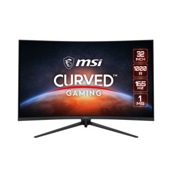 MSI OPTIX G321CQP 31.5" 165HZ 1MS 2560X1440 (WQHD) VA FreeSync Premium Kavisli Gaming Monitör