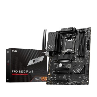 MSI PRO B650-P WIFI AM5 DDR5 6400MHz(OC) M.2 WIFI 6E ATX Anakart