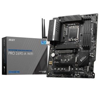 MSI PRO Z690-A WIFI Intel Z690 Soket 1700 DDR5 6400MHz (O.C.) ATX Anakart