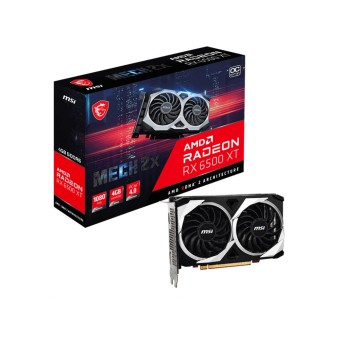 MSI RADEON RX 6500 XT MECH 2X 4G OC 4GB GDDR6 64bit DX12 AMD Ekran Kartı