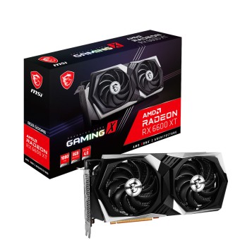 MSI RADEON RX 6600 XT GAMING X 8G RX6600XT 8GB GDDR6 128Bit DX12 AMD Ekran Kartı