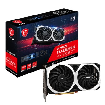 MSI RADEON RX 6650 XT MECH 2X  8GB OC GDDR6 128Bit AMD Ekran Kartı