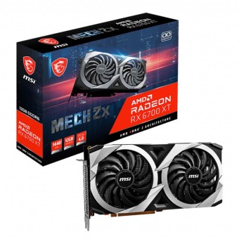 MSI RADEON RX 6700 XT MECH 2X 12GB GDDR6 192bit DX12 AMD Ekran Kartı