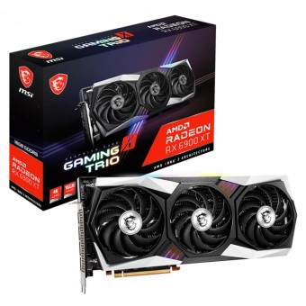 MSI RADEON RX 6900 XT GAMING X TRIO 16GB GDDR6 256bit DX12 AMD Ekran Kartı