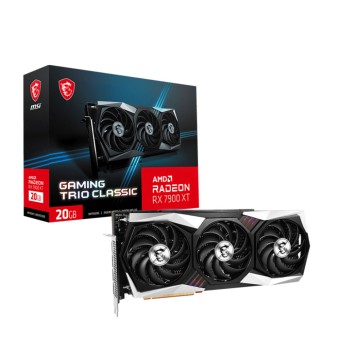 MSI Radeon RX 7900 XT GAMING TRIO CLASSIC 20G GDDR6 20GB 320Bit DX12 AMD Ekran Kartı