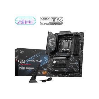 MSI X870 GAMING PLUS WIFI AMD Ryzen Soket AM5 DDR5 8200Mhz 5G LAN WIFI 7 ATX Anakart