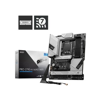 MSI PRO Z790-A MAX WIFI Soket 1700 7800Mhz OC DDR5 4xM.2 WI-FI 6E ATX Anakart