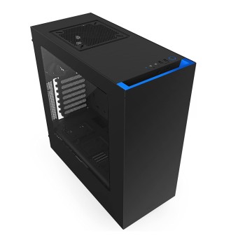 Nzxt CA-S340MB-GB S340 Siyah-Mavi Mid Tower Kasa